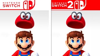 Super Mario Odyssey Switch Vs Switch 2 Final Graphics Comparison