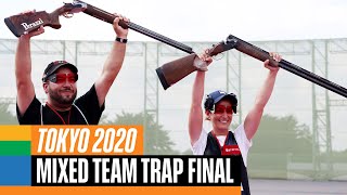 Shooting Mixed Team Trap Final | Tokyo Replays