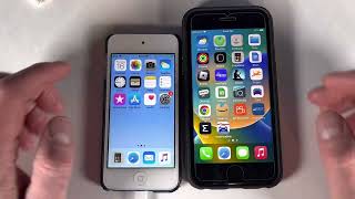iPod Touch Vs 2020 IPhone SE Speed Test Comparison