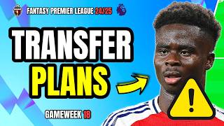 MY FPL GW18 TRANSFERS ♻️ REPLACING SAKA? WATCH THIS VIDEO 👀