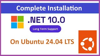 How to install dotnet 10 (.NET SDK 10 LTS) on Ubuntu 24.04 LTS [2026]
