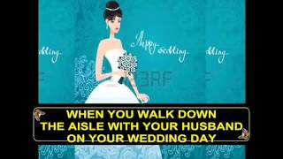 YOUR WEDDING DAY (KARAOKE)