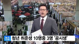 청년 취업준비생 사상 최대…10명중 3명 ‘공시족’