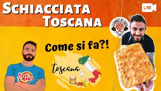 COME SI FA?! TOSCANA - SCHIACCIATA con LA CORNICE DEL GUSTO