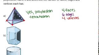 Polyhedrons: Examples (Geometry Concepts)