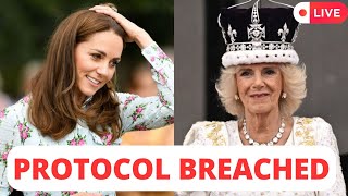 ROYAL PROTOCOL BREACHED! KATE AND WILLIAM ANGER CAMILLA WITH SNUB OVER DENIED PLUS ONES AT CORONATIO