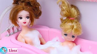 ละครบาร์บี้ ชีวิตประจำวันของครอบครัวริกะจัง เล่นตุ๊กตาบาร์บี้ -  Barbie Story Fairy Doll TV