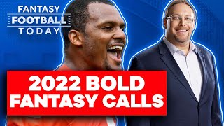 LATE-ROUND PICKS WHO COULD WIN YOU YOUR LEAGUE: BOLD PREDICTIONS! I 2022 FANTASY FOOTBALL ADVICE