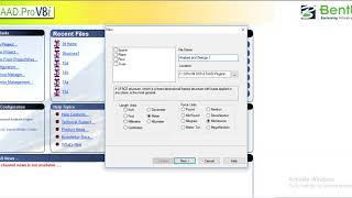 Analysis and Design of 2d frame by Staad Pro