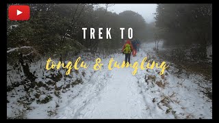 Trek from Dhotrey to tumgling in Winter 2022