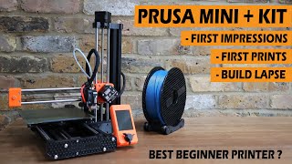Can a Newbie build a 3D Printer? - Prusa Mini + Kit Assembly & First prints