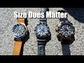 Size Does Matter,  Huge Dive Watches