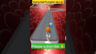 going ball pumpkin run full speed 🎃#shorts #trending #gaming #viral #youtubeshorts