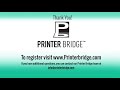 printer bridge webinar