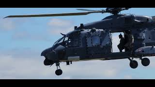 RNZAF NH90 Helicopter Takeoff