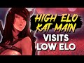 HIGH ELO KATARINA MAIN TEACHES YOU HOW TO CARRY LOW ELO | Katarina Guide