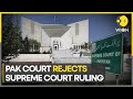 Pakistan’s Cabinet rejects Supreme Court’s verdict in Punjab election delay case | Latest News