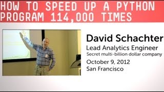 How to Speed up a Python Program 114,000 times.
