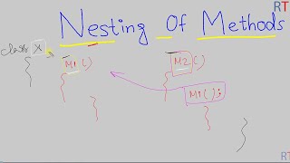 Java-70- Nesting of Methods in Java || Java Programming