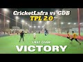 Cricket Lafra Vs GDB | TLP 2.0 | Futsul Range DHA | #indoorcricket #cricket #futsal