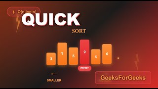 L22. Quick Sort | GeeksforGeeks