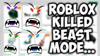 What If Poisonous Beast Mode Went Limited Roblox - how to get poisonous beast mode in roblox