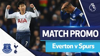 Antonio Conte's first Premier League game in charge! | MATCH PROMO | EVERTON V SPURS