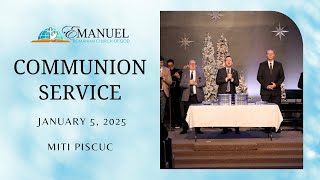 Communion Service - January 5, 2025