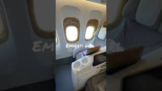 Emirates Airlines Business class Dubai to Milan Italy memories #shorts #ytshorts #dubai