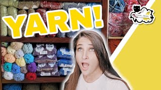 MOMMA KITTY'S YARN STASH! | Mini-Yarn Stash Tour