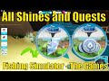 All 5 Shine Locations in Fishing Simulator | All Badges for The Games