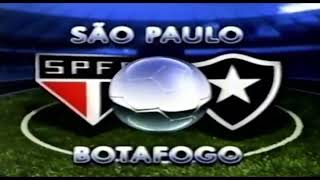 Chamada: Futebol 2010 - São Paulo x Botafogo  16/05/2010 - Tv Globo