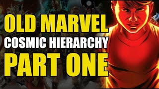 Old Marvel Cosmic Hierarchy Part 1 | Comics Explained