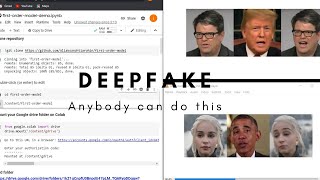 Make DeepFake in easy 5 steps within 10 minutes *No coding knowledge Needed