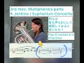 k.jenkins euphonium concerto iii楽章の重音