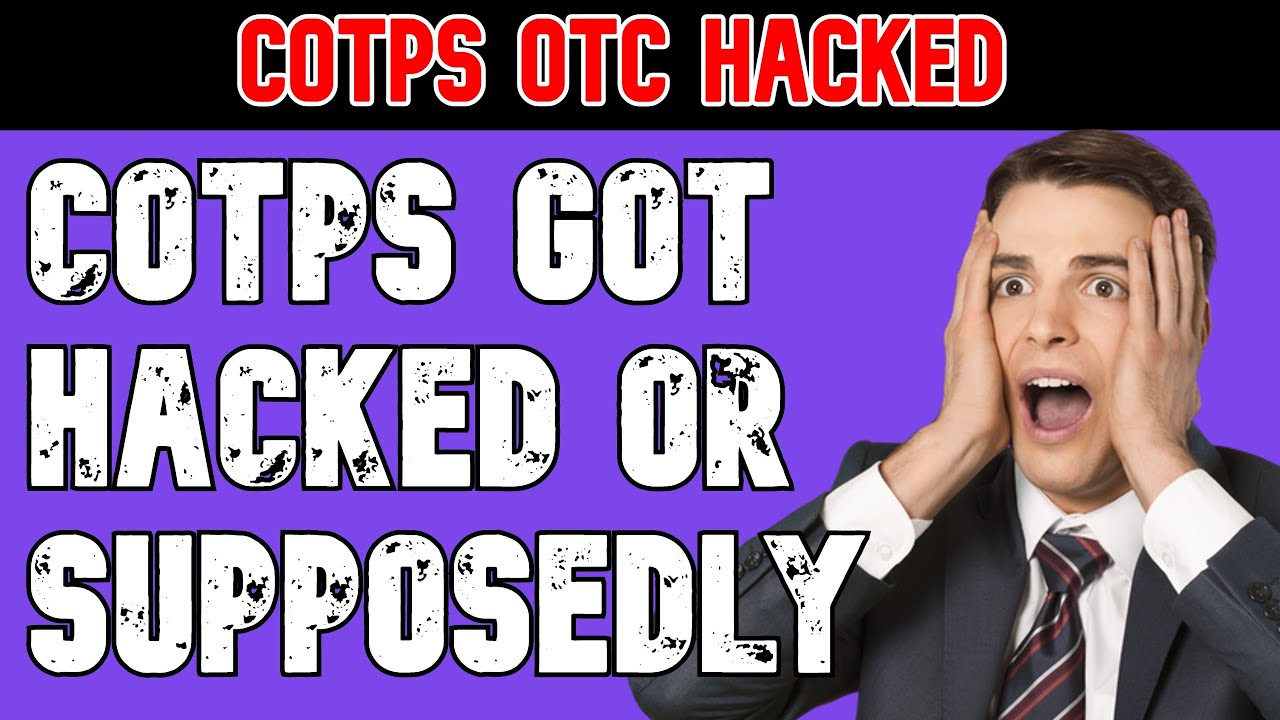 Cotps Got Hacked Or Supposedly Youtube