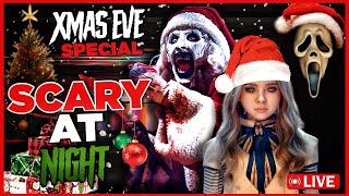 SCARY AT NIGHT **LIVESTREAM** TERRIFIER 3 \u0026 4 , M3GAN 2.0 , SCREAM 7 \u0026 Upcoming Movies