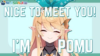 【Intro to Pomu 101 + Marshmallow】NICE TO MEET YOU!!!【NIJISANJI EN - LazuLight】