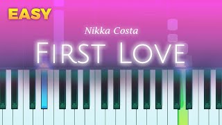 Nikka Costa - First Love - EASY Piano TUTORIAL by Piano Fun Play