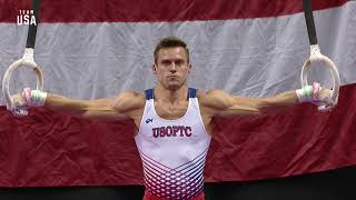 Sam Mikulak Rings | Team USA Champions Series Presented By Xfinity