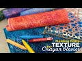 Make Your Own Texture Plates for Crayon Resist Collage Paper–Tutorial Tidbits