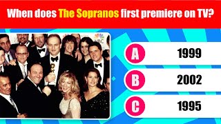 Can You Pass This Sopranos Quiz?