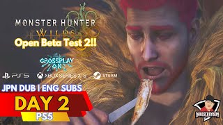 Continue Of My Test With Demo!! | Monster Hunter Wilds Open Beta Test 2(PS5) Day 2!!