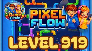 Pixel flow© - Level 919 - solution - walkthrough