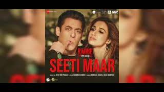 (Salman Khan) seeti maar (official video) |Radhe|New Hindi song 2021