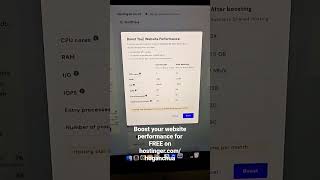 Boost your website performance for FREE on Hostinger.com