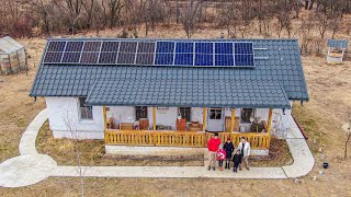 3 FAMILII cu PANOURI FOTOVOLTAICE pentru curent electric