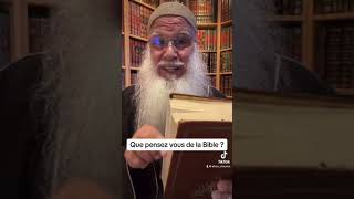 Que pensez vous de la Bible ?