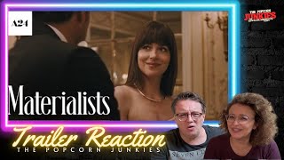 MATERIALISTS (Official Trailer) The Popcorn Junkies Reaction