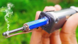 How To Make SOLDERING IRON with Pencil at Home | Cordless